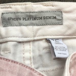 Chicos rose colored pants
